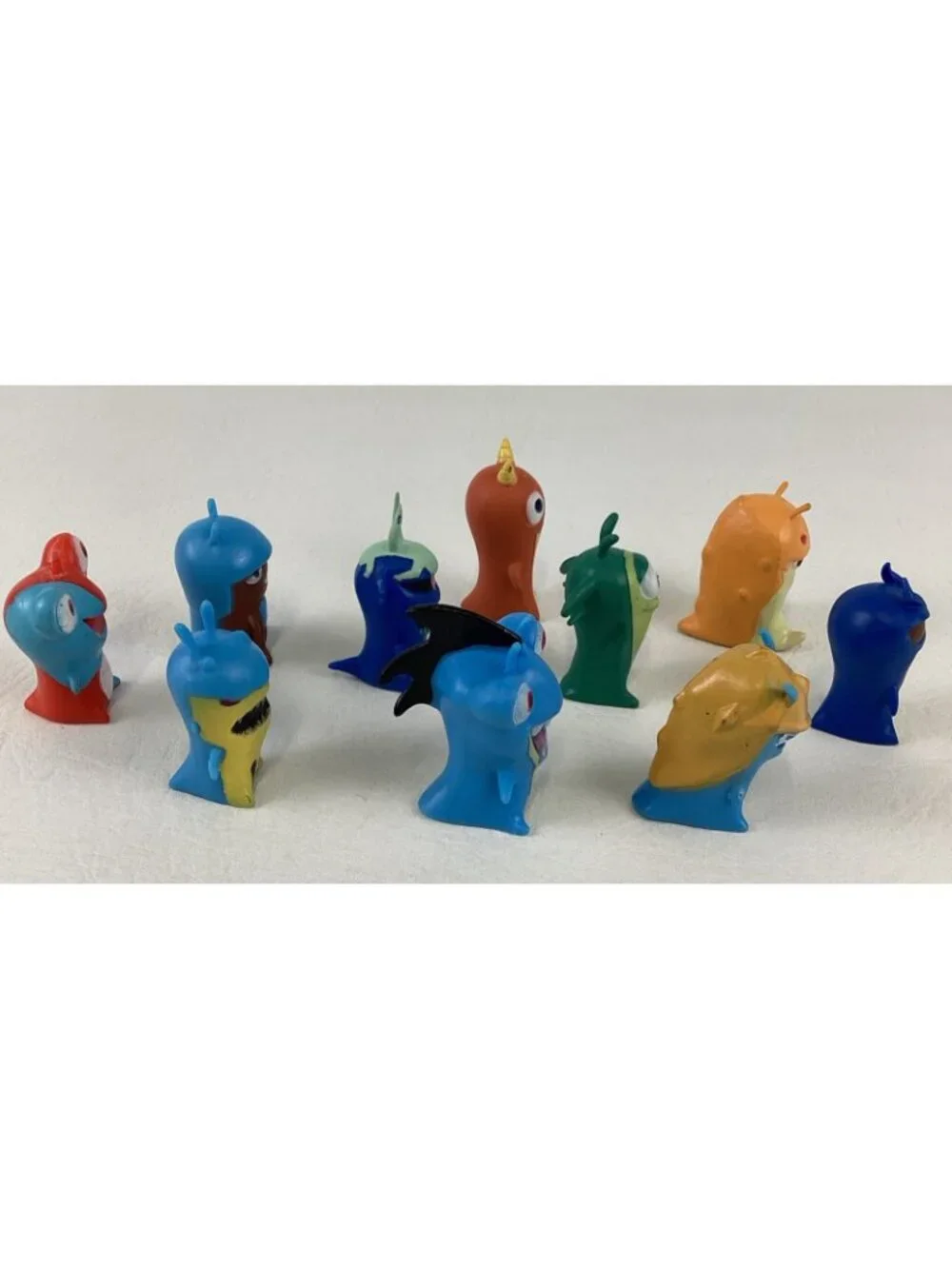 Slugterra Elemental Slugs Mini Action Figure Lot Crystald Doc Tormato Frostfang